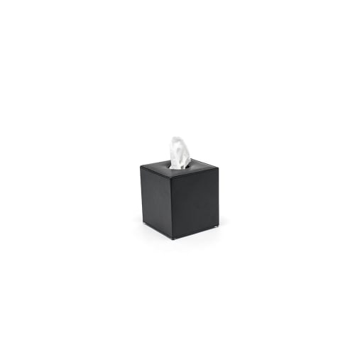 London Tissue Box Cover, Black